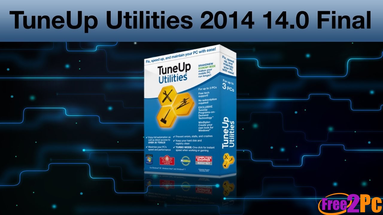 Download Tuneup Utilities 2014 Full Version With Crack