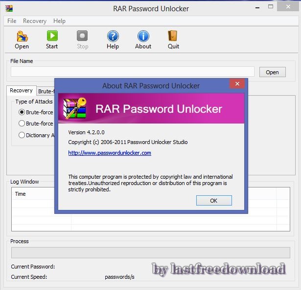 Rar password recovery full version crack free download for windows 7